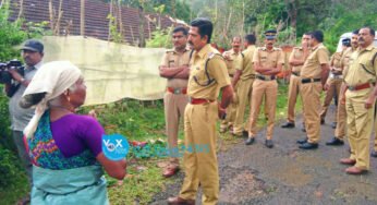 കുരിശു തകര്‍ത്തതില്‍ പോലീസിനോട്‌ പരാതിയുമായി ലയത്തിലെ തൊഴിലാളികള്‍