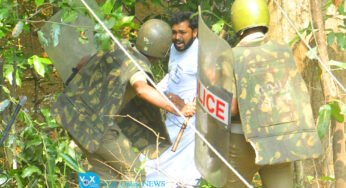 ബോണക്കാടേക്ക്‌ കുരിശുയാത്ര നടത്തിയ വിശ്വാസികളെ പോലീസ്‌ കാണിത്തടം ചെക്‌പോസ്റ്റിലും വിതുരയിലും അടിച്ച്‌ ചതച്ചു