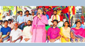 കാഞ്ഞിരത്തിനാൽ ഭൂമി പ്രശ്നം: കെ.സി.വൈ.എം. അനിശ്ചിതകാല നിരാഹാരം തുടങ്ങി