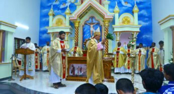 കൈവന്‍കാല വിശുദ്ധ പത്രോസ്‌ ദേവാലയം ആശീര്‍വദിച്ചു