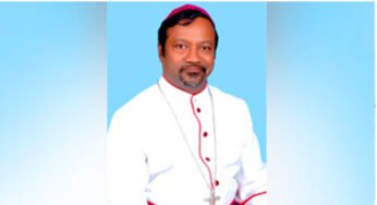 ഡോ.​ പീ​റ്റ​ർ മ​ച്ചാ​ഡോ​യു​ടെ സ്ഥാ​നാ​രോ​ഹ​ണം ഇ​ന്ന്