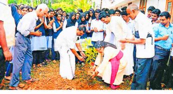 അൽഫോൻസാ കോളജിൽ ഔഷധത്തോട്ടമൊരുങ്ങുന്നു