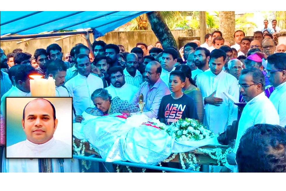 ഫാ. ഫ്രാൻസിസ് രാജു കാക്കരിയ്ക്ക് കണ്ണീരോടെ വിട