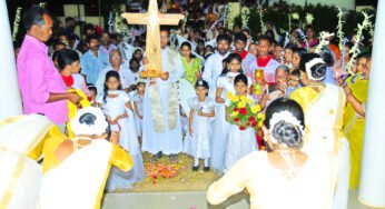 കുരിശുമലയില്‍ വിശുദ്ധകുരിശിന്‍റെ മഹത്വീകരണ തിരുനാളും മിഷന്‍ ക്രോസിന്‍റെ പ്രതിഷ്ഠയും