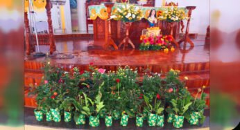 ലിറ്റിൽവേ ദിനം വ്യത്യസ്തമാക്കി ആറയൂരിലെ കുരുന്നുകൾ; വിശുദ്ധ കൊച്ചുത്രേസ്യക്ക് ഒരു പൂന്തോട്ടവും പിടിയരിയും