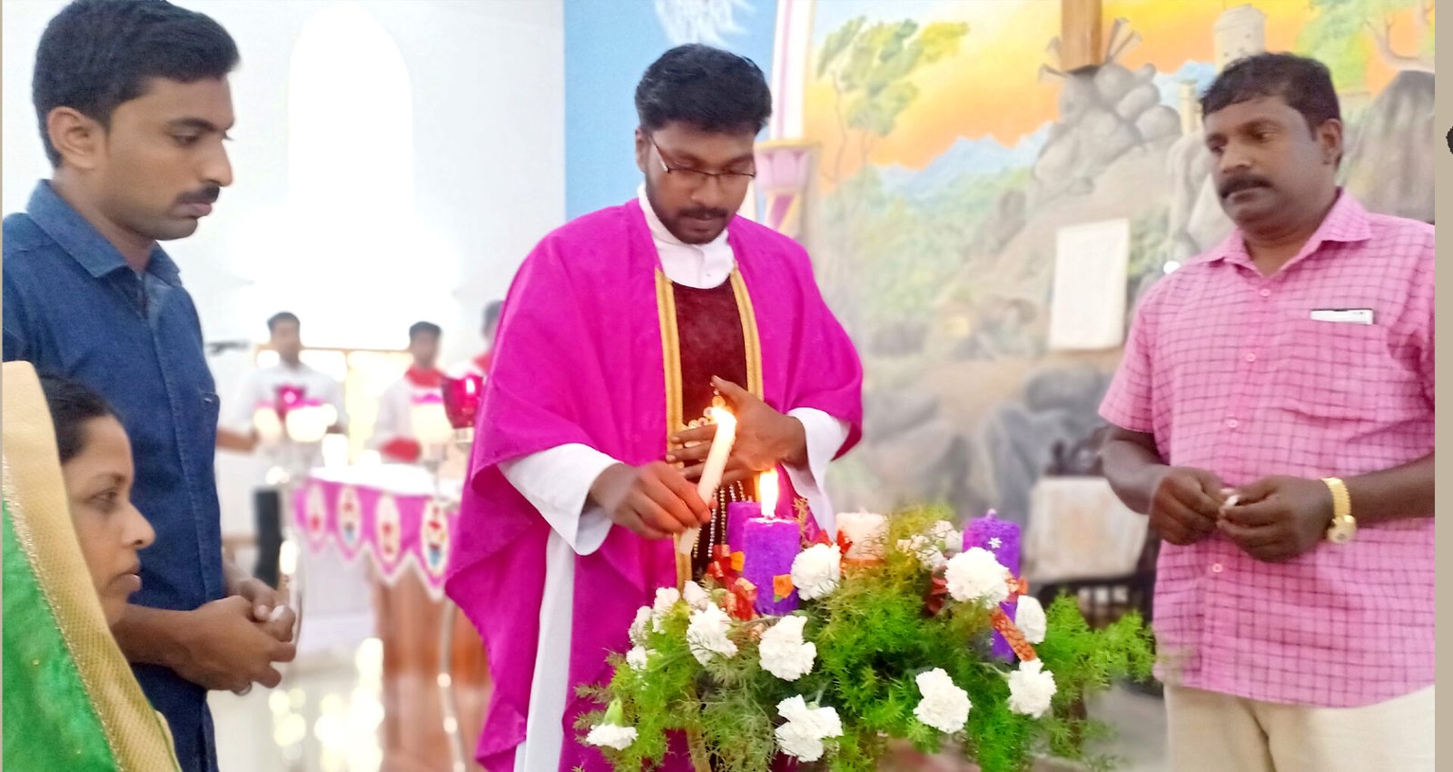 ആഗമനകാലം ഭക്തിയുടെ നിറവില്‍…