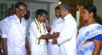 അടൂര്‍ പ്രകാശ് നെയ്യാറ്റിന്‍കര ബിഷപ്പുമായി കൂടിക്കാഴ്ച നടത്തി