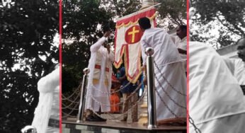 ഈരാറ്റിൻപുറം വി.ഗീവർഗ്ഗീസ് ദേവാലയ തിരുനാളിന് ഭക്തി സാന്ദ്രമായ തുടക്കം