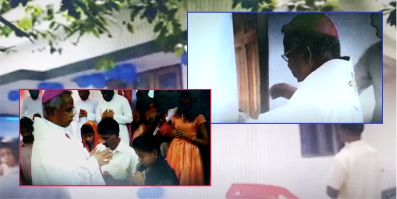 പ്രളയത്തിൽ തകർന്ന വീട് നിർമ്മിച്ചു നൽകിയ കോട്ടപ്പുറം രൂപതയിലെ വൈദിക കൂട്ടായ്മ