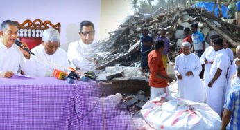 കടലാക്രമണ ദുരന്തങ്ങള്‍ക്ക് അടിയന്തിര നിർദ്ദേശങ്ങളുമായി ആര്‍ച്ച് ബിഷപ്പ് സൂസപാക്യത്തിന്റെ വാർത്താ സമ്മേളനം