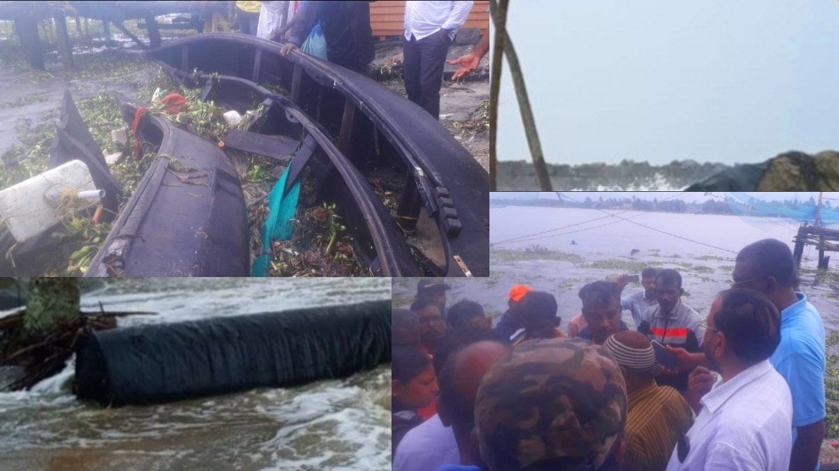 എറണാകുളത്തു കടൽക്ഷോഭം ശക്തം; മത്സ്യബന്ധന ഉപകരണങ്ങൾ ഉൾപ്പെടെ 30-തോളം വള്ളങ്ങൾ പൂർണമായും നശിച്ചു