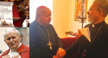 വിശുദ്ധ ജോണ്‍ പോള്‍ രണ്ടാമന്‍ പാപ്പയുടെ തിരുശേഷിപ്പ് ചങ്ങനാശ്ശേരി അതിരൂപതയിലേക്ക്
