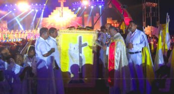 വെട്ടുകാട് ക്രിസ്തുരാജത്വ തിരുനാളിന് ഭക്തി നിര്‍ഭരമായ തുടക്കം