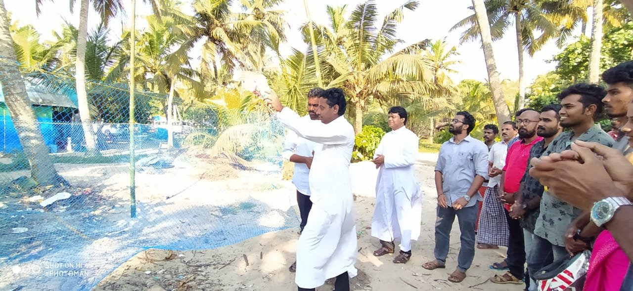 “മാലിന്യ മുക്തദേശം” സന്ദേശവുമായി ആലപ്പുഴ രൂപതയിലെ യുവജ്യോതി കെ.സി.വൈ.എം.