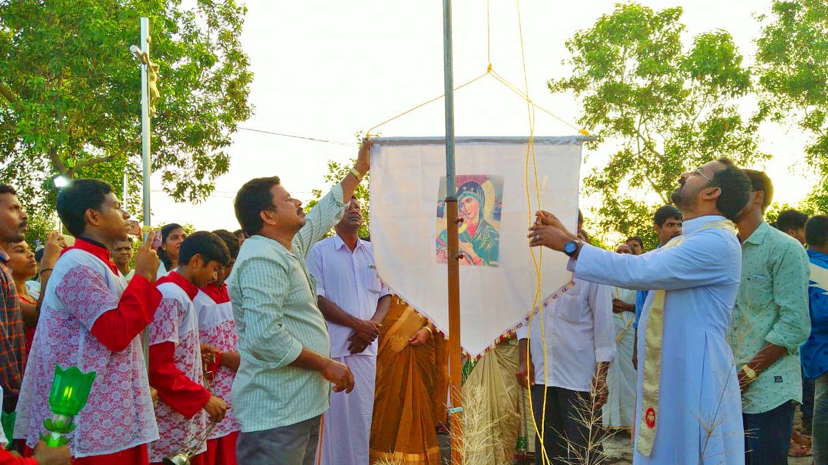 കണ്ടംതിട്ട മാതാമല തീര്‍ഥാടനത്തിന് തുടക്കമായി