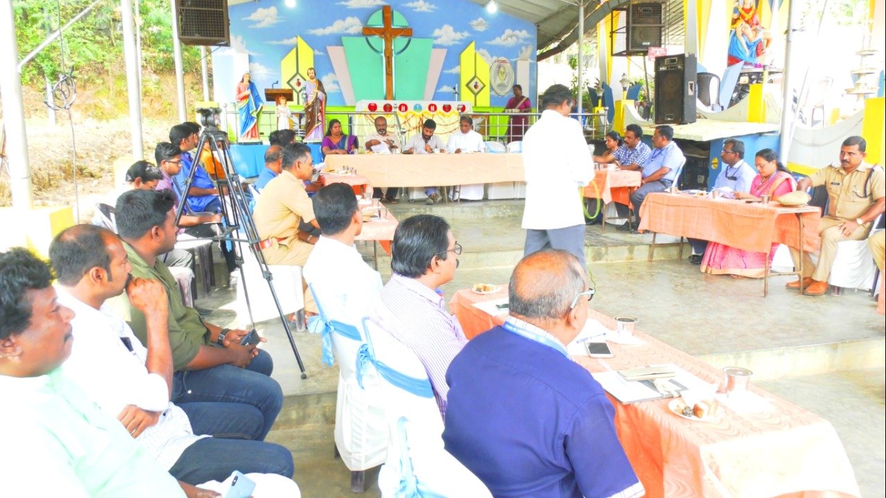 തെക്കന്‍ കുരിശുമല തീര്‍ഥാടനം ഒരുക്കങ്ങള്‍ അന്തിമഘട്ടത്തില്‍; ഉദ്യാഗസ്ഥതല യോഗം നടന്നു