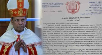 തന്റെ ജനത്തോട് വിവരങ്ങൾ തിരക്കിയും, സ്നേഹോപദേശം നൽകിയും നെയ്യാറ്റിൻകര രൂപതാമെത്രാന്റെ സർക്കുലർ