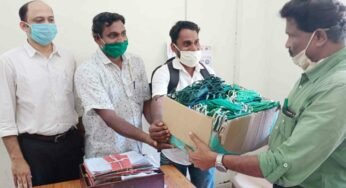 കൊറോണ ജാഗ്രതയുടെ ഭാഗമായി ലേബർ ഓഫീസിലേക്കുള്ള ഫേസ് മാസ്ക്കുകൾ ‘നിഡ്സ്’ കൈമാറി