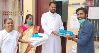 ദീപിക ജീവനക്കാര്‍ക്ക് നിഡ്സിന്റെ മാസ്ക്കുകള്‍ കൈമാറി