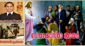 Pentecost sunday_Year A_പരിശുദ്ധാത്മാവ്: മന്ദമാരുതൻ കൊടുങ്കാറ്റ്