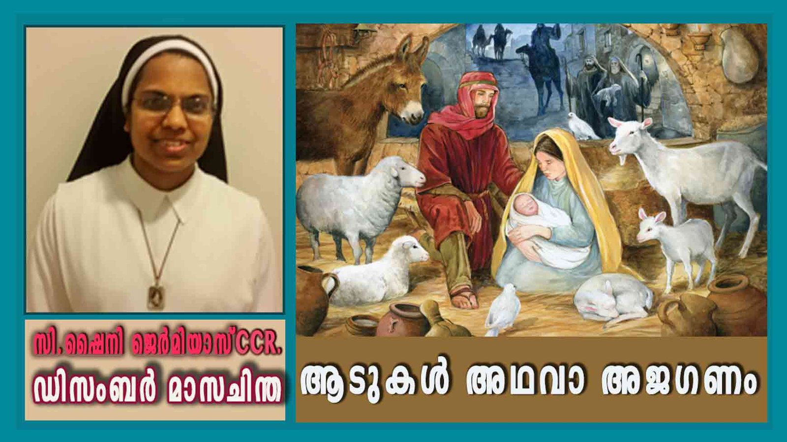 ഡിസംബർ – 18 ആടുകൾ അഥവാ അജഗണം