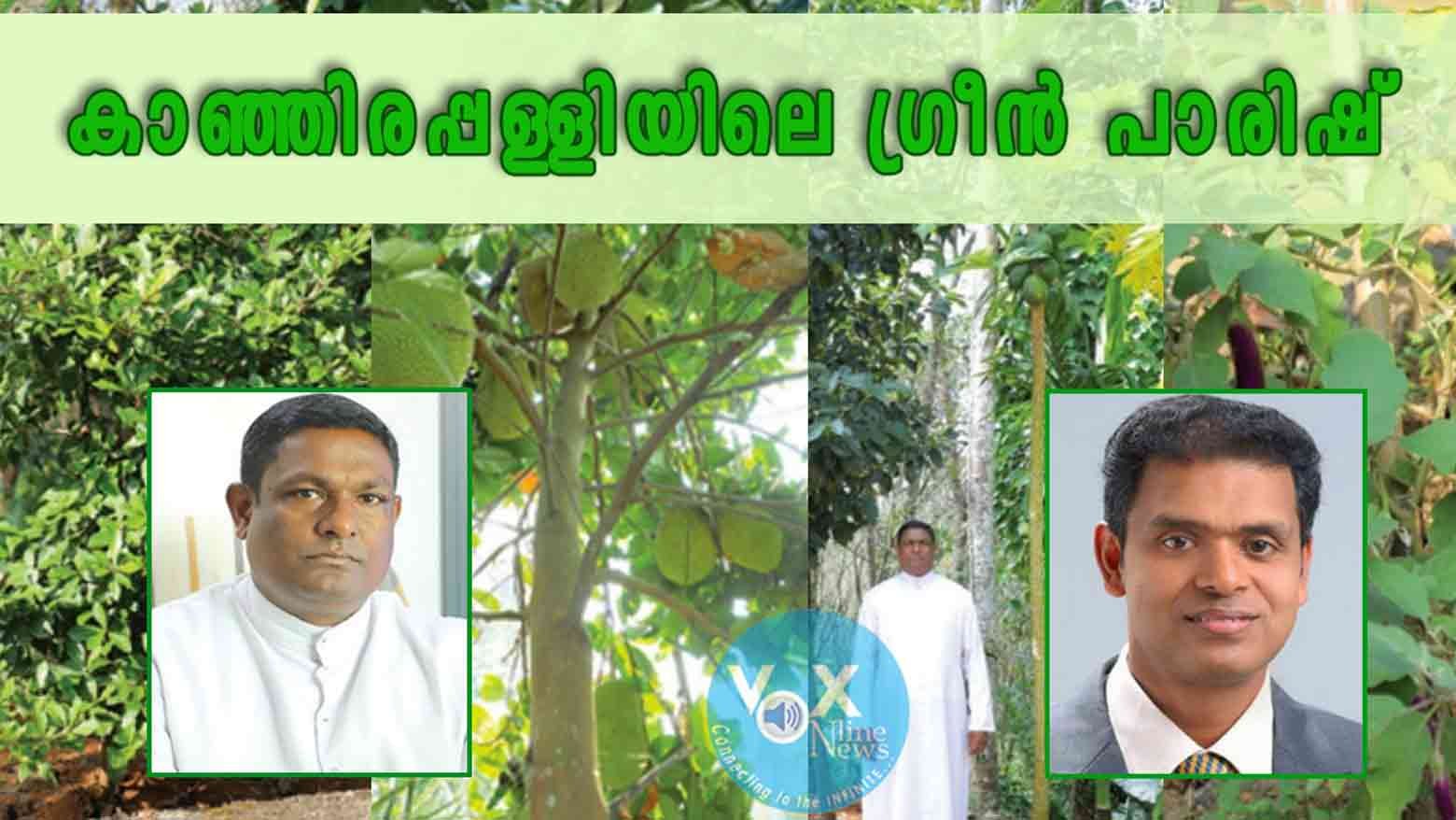 പള്ളിക്കൊരു കൃഷിതോട്ടം; കാഞ്ഞിരപ്പള്ളി പൊടിമറ്റം സെന്റ് ജോസഫ്സ് ദേവാലയം ഇനി ഗ്രീൻ പാരിഷ്