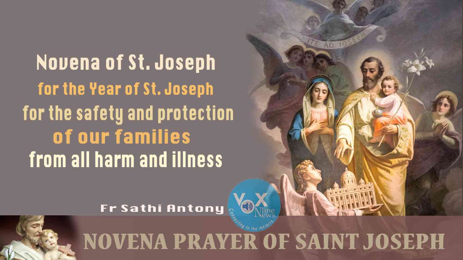 NOVENA PRAYER OF SAINT JOSEPH