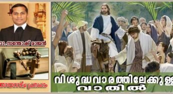 Palm Sunday_Year B_വിശുദ്ധവാരത്തിലേക്കുള്ള വാതിൽ