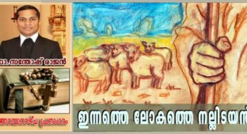 4th Sunday of Easter_Year B_ഇന്നത്തെ ലോകത്തെ നല്ലിടയൻ