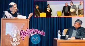 ഫാ.ജോജോ വട്ടക്കേരിയ്ക്ക് പാസ്റ്ററൽ തിയോളജിയിൽ മികച്ച പ്രബന്ധത്തിനുള്ള അവാർഡോടുകൂടി ഡോക്ടറേറ്റ്