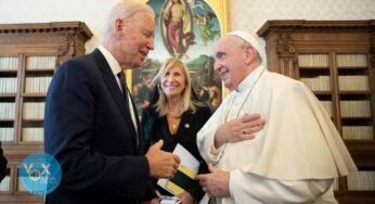 അമേരിക്കൻ പ്രസിഡന്റ് ജോ ബൈഡൻ ഫ്രാൻസിസ് പാപ്പായുമായി കൂടിക്കാഴ്ച നടത്തി