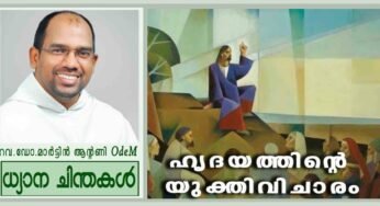 7th Sunday_Year C_ഹൃദയത്തിന്റെ യുക്തിവിചാരം (ലൂക്കാ 6: 27-38)