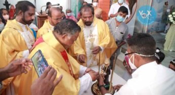 കമുകിന്‍കോട് വിശുദ്ധ അന്തോണീസ് ദേവാലയ തീര്‍ഥാനടത്തിന് ഭക്തി നിര്‍ഭരമായ തുടക്കം