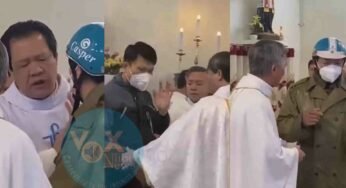 അള്‍ത്താരയില്‍ കയറി ദിവ്യബലി തടസപ്പെടുത്തി… ഭരണകൂട ഭീകരത