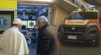 ഉക്രെയ്ന് ആബുലന്‍സ് സമ്മാനിച്ച് ഫ്രാന്‍സിസ് പാപ്പ