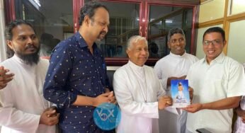 രതീഷ് ഭജനമഠം എഴുതിയ “വിശുദ്ധ ദേവ സഹായം ഭാരതസഭയുടെ സഹന ദീപം” പ്രകാശനം ചെയ്തു