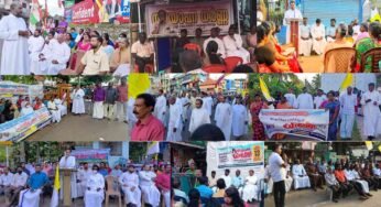 തീരദേശത്തോട് ഐക്യദാർഢ്യം പ്രഖ്യാപിച്ച് നെയ്യാറ്റിൻകര രൂപതയിൽ വ്യാപക പ്രതിക്ഷേധം