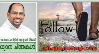 23rd Sunday_ശിഷ്യത്വത്തിന്റെ വില (ലൂക്ക 14:25-33)