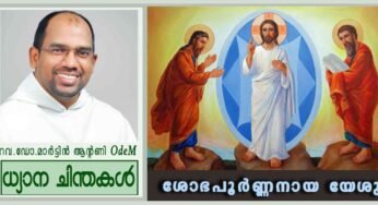 2nd Sunday_Lent_ശോഭപൂർണ്ണനായ യേശു (വി.മത്തായി 17:1-9)