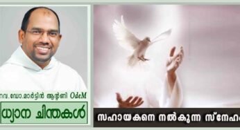 6th Sunday_Easter time_സഹായകനെ നൽകുന്ന സ്നേഹം (യോഹ 14:15-21)