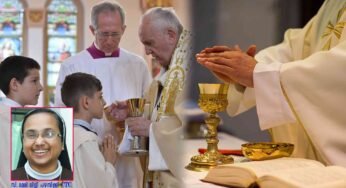 ദിവ്യകാരുണ്യ സ്വീകരണ സമയത്ത് തിരുവോസ്തി തീർന്നു പോയാൽ കൂദാശചെയ്യാത്ത ഓസ്തി നൽകാമോ?