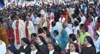 ദേശീയ തീർത്ഥാടന കേന്ദ്രമായ പരിശുദ്ധ വല്ലാർപാടത്തമ്മയുടെ തിരുനാൾ സമാപിച്ചു