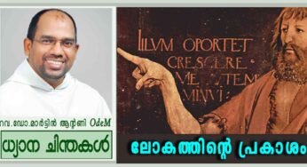 Advent 3rd Sunday_ലോകത്തിന്റെ പ്രകാശം (യോഹ 1:6-8, 19-28)