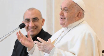 റോമിലെ ഹോളി ക്രോസ് ബസലിക്കയില്‍ 100 വൈദികരുമായി ഫ്രാന്‍സിസ്പാപ്പ കൂടികാഴ്ച നടത്തി.