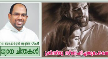 6th Easter Sunday_ക്രിസ്തു സ്നേഹിച്ചതുപോലെ (യോഹ 15:9-17)