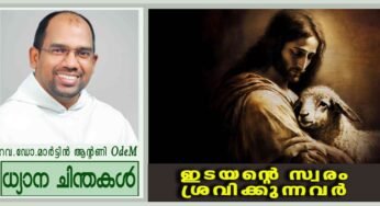 4th Sunday of Easter_ഇടയന്റെ സ്വരം ശ്രവിക്കുന്നവർ (യോഹ 10: 27-30)