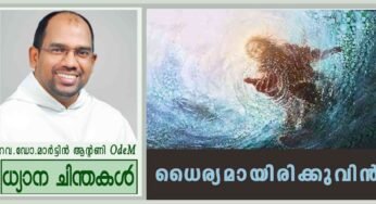 19th Sunday_2026_ധൈര്യമായിരിക്കുവിൻ (മത്താ 14: 22-33)
